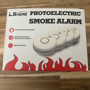 Battery powered smoke alarms